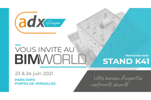 ADX Groupe vous invite au BIMWORLD