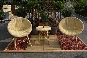 Faire de votre terrasse un lieu convivial pour l'été avec un salon de jardin résine