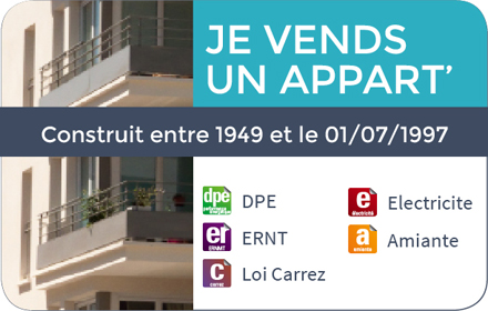 Diagnostics obligatoires vente appartement