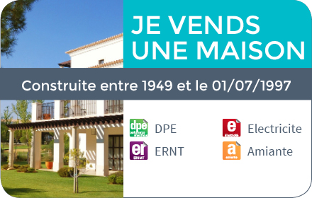 Diagnostic vente maison Amiante DPE Electricite ERNMT