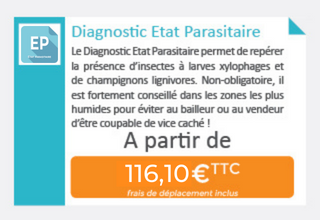 coût diagnostic état parasitaire