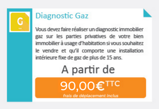 Tarif Diagnostic Gaz