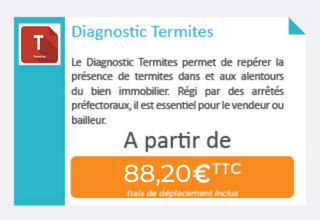 coût diagnostic termites
