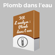 kit analyse plomb eau