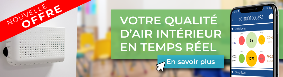 offre qualité de l'air intérieur en temps réel